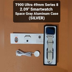 T900 Ultra 49mm Series 8 2.09" Smartwatch "SILVER"
